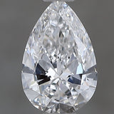 0.50 carat Pear diamond D  IF