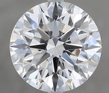 3.37 carat Round diamond E  VVS2 Excellent