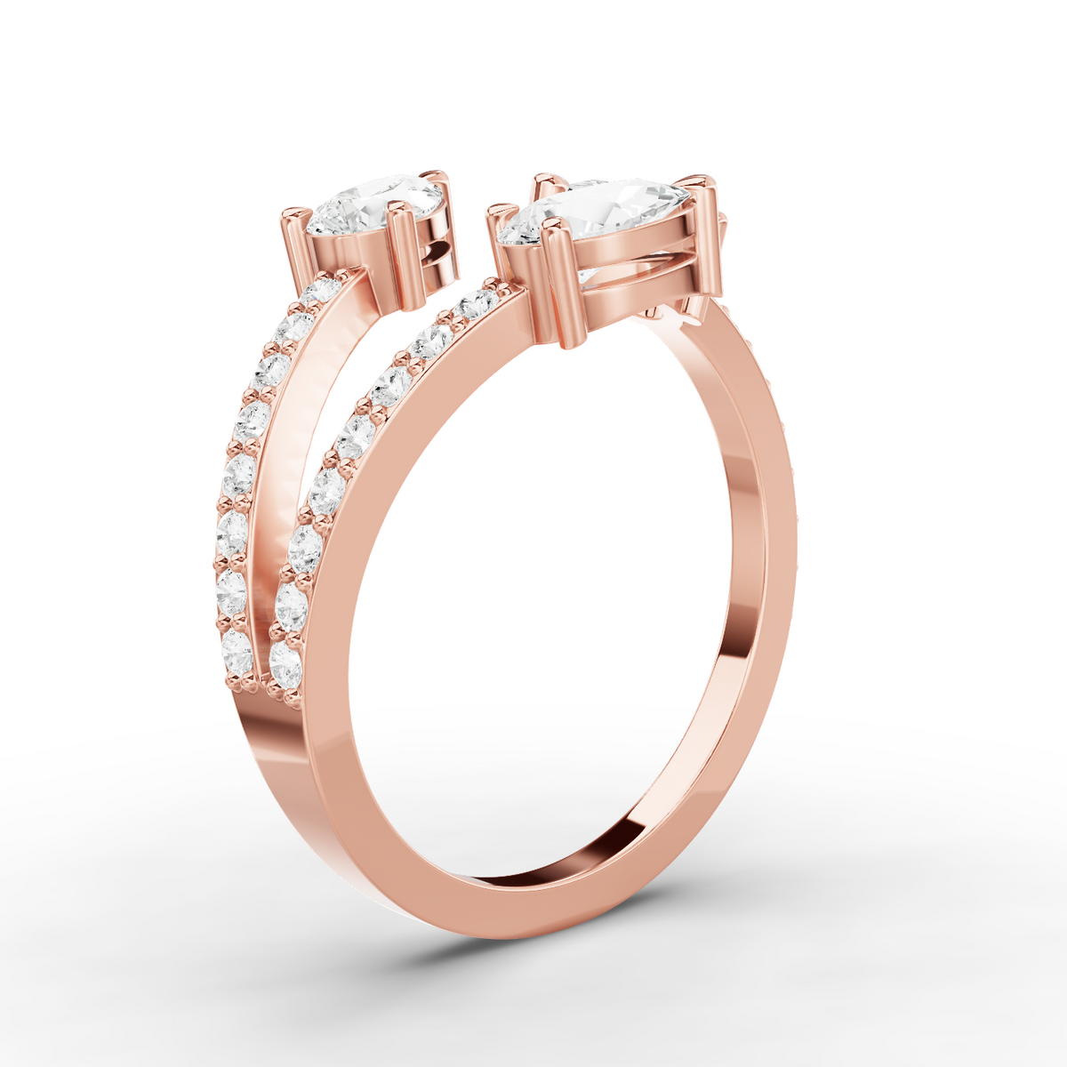 18K Rose Gold, 14K Rose Gold