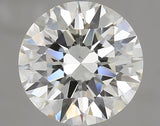 3.05 carat Round diamond J  VS1 Excellent