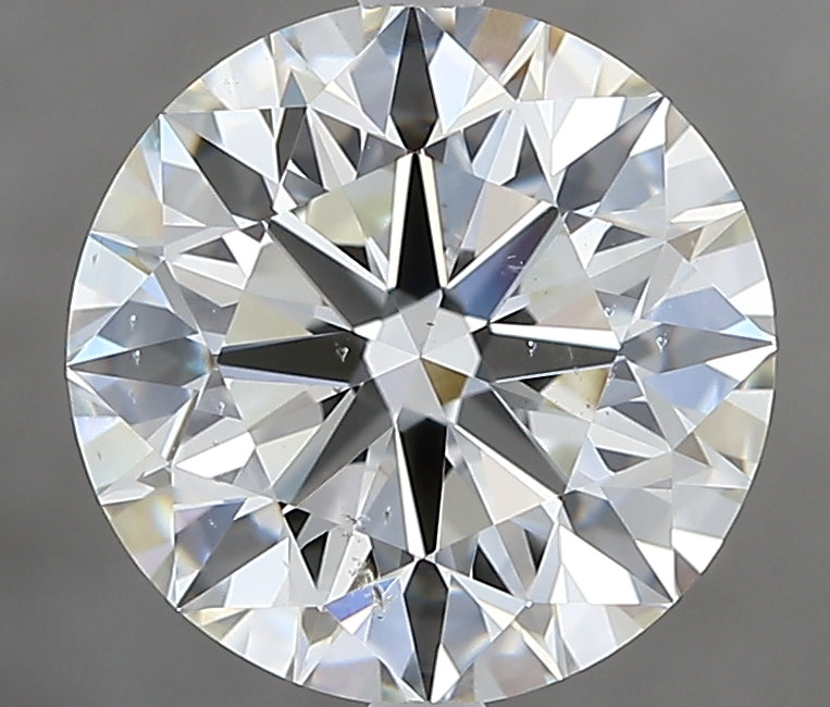 3.02 carat Round diamond J  SI1 Excellent