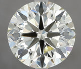 2.13 carat Round diamond M  VVS1 Excellent