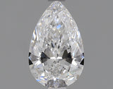 0.50 carat Pear diamond D  VVS2