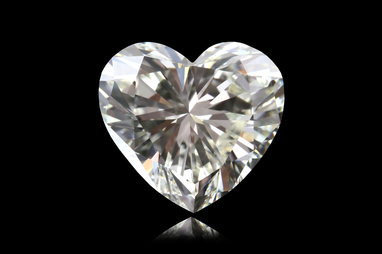 2.20 carat Heart diamond K VVS2 