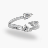 18K White Gold, 14K White Gold