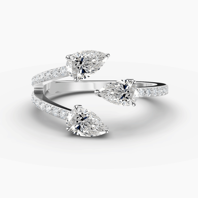 18K White Gold, 14K White Gold