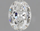 0.90 carat Oval diamond F  VS2