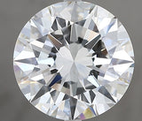 4.01 carat Round diamond H  VS2 Excellent