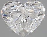 1.80 carat Heart diamond F  SI2