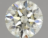 0.90 carat Round diamond K  VVS2 Excellent