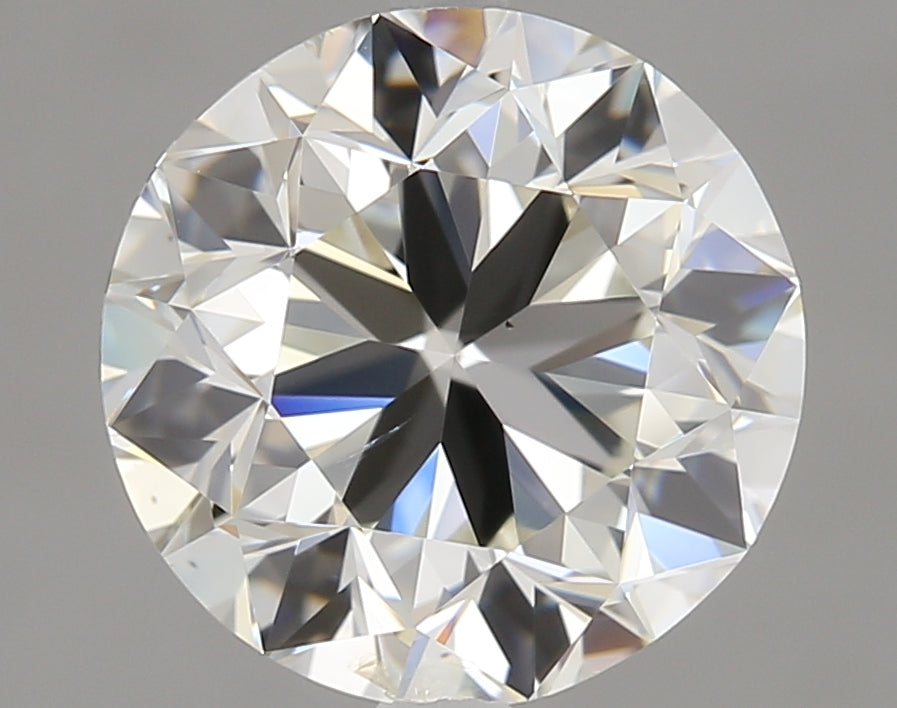 2.01 carat Round diamond J  SI2 Very good