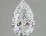 2.00 carat Pear diamond D  VVS1