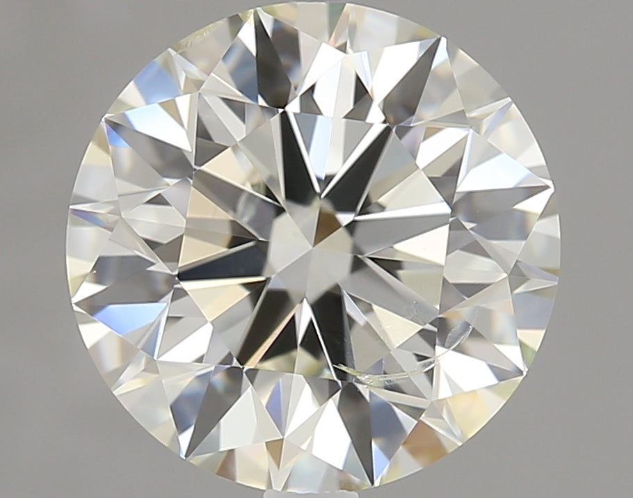 2.01 carat Round diamond K  SI2 Excellent