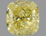 1.01 carat Cushion diamond  Yellow VVS2