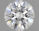 1.3 carat Round diamond F  IF Excellent