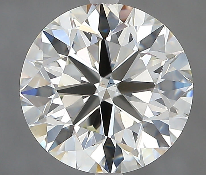 2.50 carat Round diamond J  VS2 Excellent