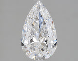 1.5 carat Pear diamond D  SI2