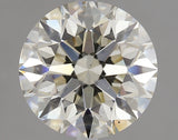 3.01 carat Round diamond K  SI1 Excellent