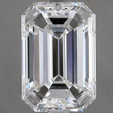 3.70 carat Emerald diamond E  VVS1 