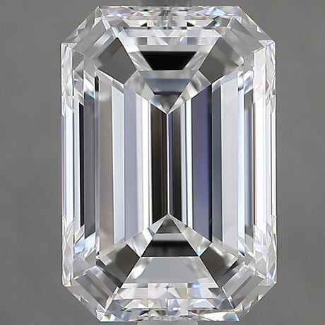 3.70 carat Emerald diamond E  VVS1 