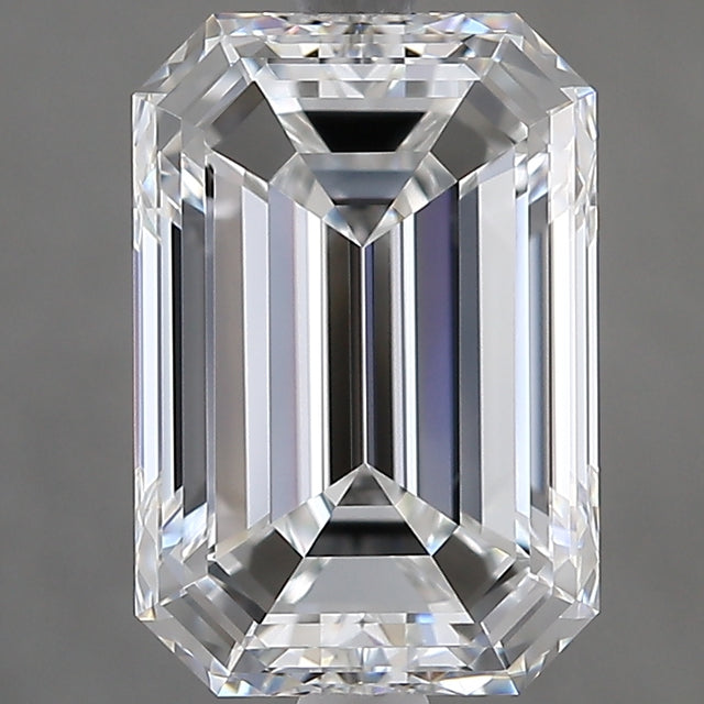 3.70 carat Emerald diamond E  VVS1 