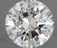 2.01 carat Round diamond J  VVS1 Excellent