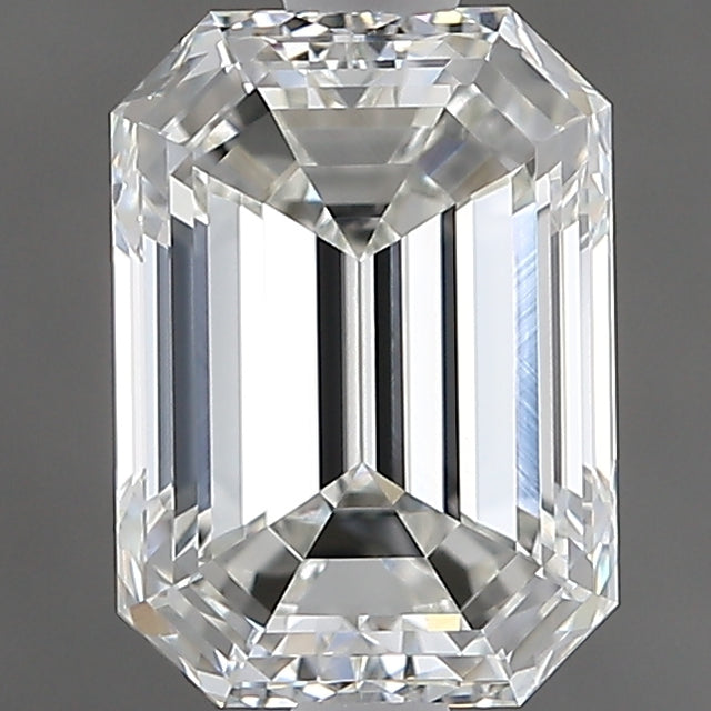 2.01 carat Emerald diamond G  VVS2 