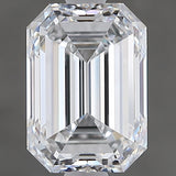 1.90 carat Emerald diamond D  VVS2 