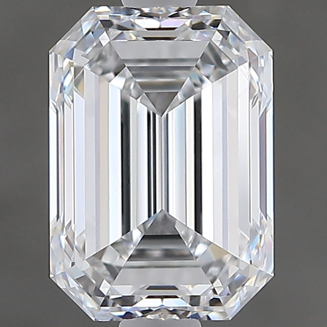 1.90 carat Emerald diamond D  VVS2 