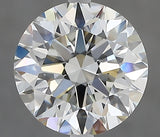2.01 carat Round diamond J  VVS2 Excellent
