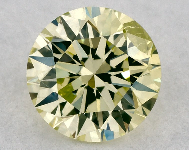 0.31 carat Round diamond  Green I1