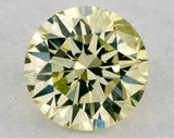 0.31 carat Round diamond  Green I1