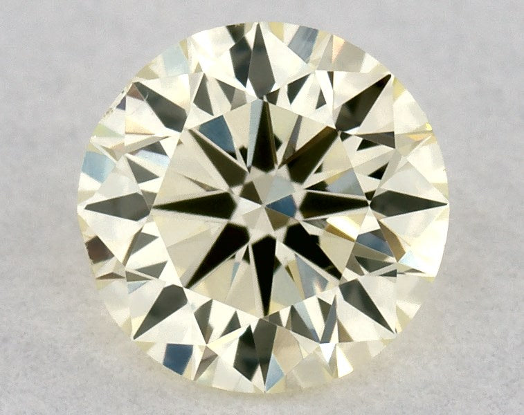 0.37 carat Round diamond  Yellow SI1