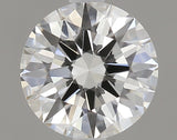 0.5 carat Round diamond I  VVS2 Excellent