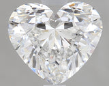 1.50 carat Heart diamond F  VVS1