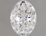 0.90 carat Oval diamond D  VS1