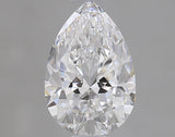 0.71 carat Pear diamond D  VVS2