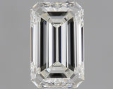 0.52 carat Emerald diamond H  IF