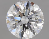 1.31 carat Round diamond F  VVS2 Excellent