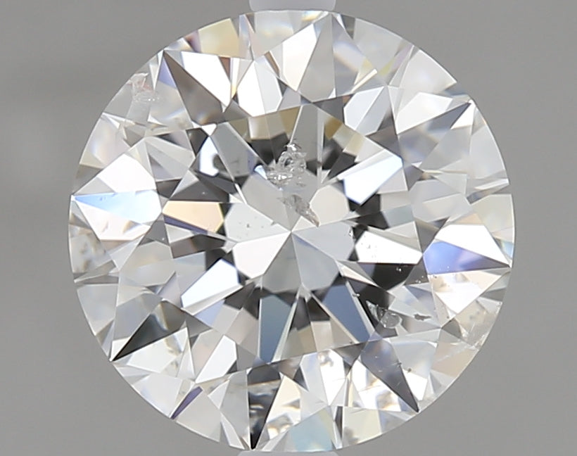 2.01 carat Round diamond G  I1 Excellent