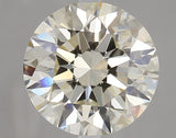 2.70 carat Round diamond J  VVS2 Excellent