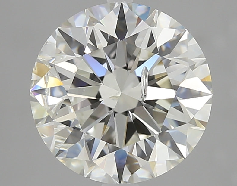 3.66 carat Round diamond H  SI2 Excellent