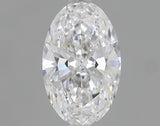 0.56 carat Oval diamond D  IF