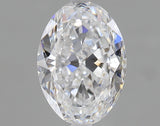 1.00 carat Diamant ovale D SI1