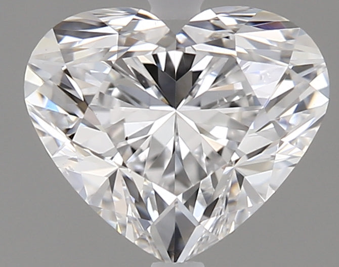 0.90 carat Heart diamond D  VS2