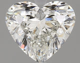 0.90 carat Heart diamond J  SI1