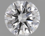 0.19 carat Round diamond D  VVS2 Excellent