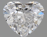 0.80 carat Heart diamond D  SI1