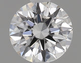 0.22 carat Round diamond D  VVS2 Excellent