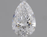 0.53 carat Pear diamond D  VVS2